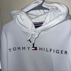 White Tommy Hilfiger hoodie